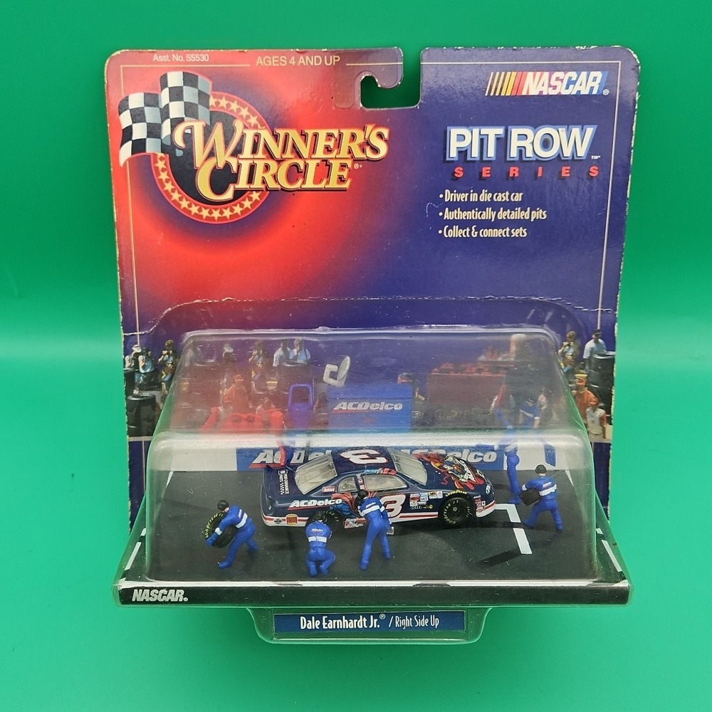 Vintage Dale Earnhardt Jr Pit Row Series Superman Car Hasbro 1999 Nascar